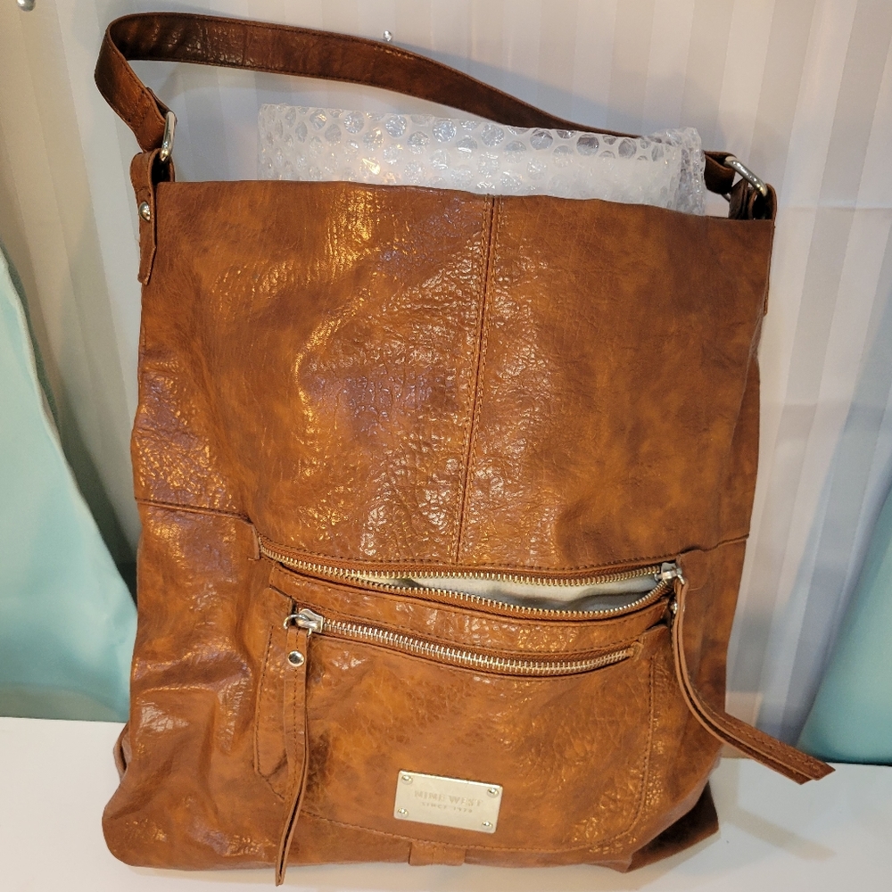 Nine West Tote Bag med brown material lining